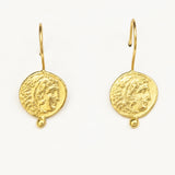 Myia Coin Drop Earrings | Sustainable Jewellery by Ottoman Hands
