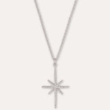 Northern Star Sterling Silver Pendant Necklace