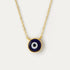 Nazar Navy Evil Eye Necklace | Sustainable Jewellery by Ottoman Hands