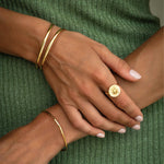 Nefeli Flow Cuff Bracelet | Sustainable Jewellery by Ottoman Hands