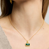 Noa Emerald Pendant Necklace
