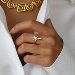 Northern Star Stacking Ring | Sustainable Jewellery by Ottoman Hands