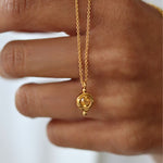 November Birthstone Pendant Necklace