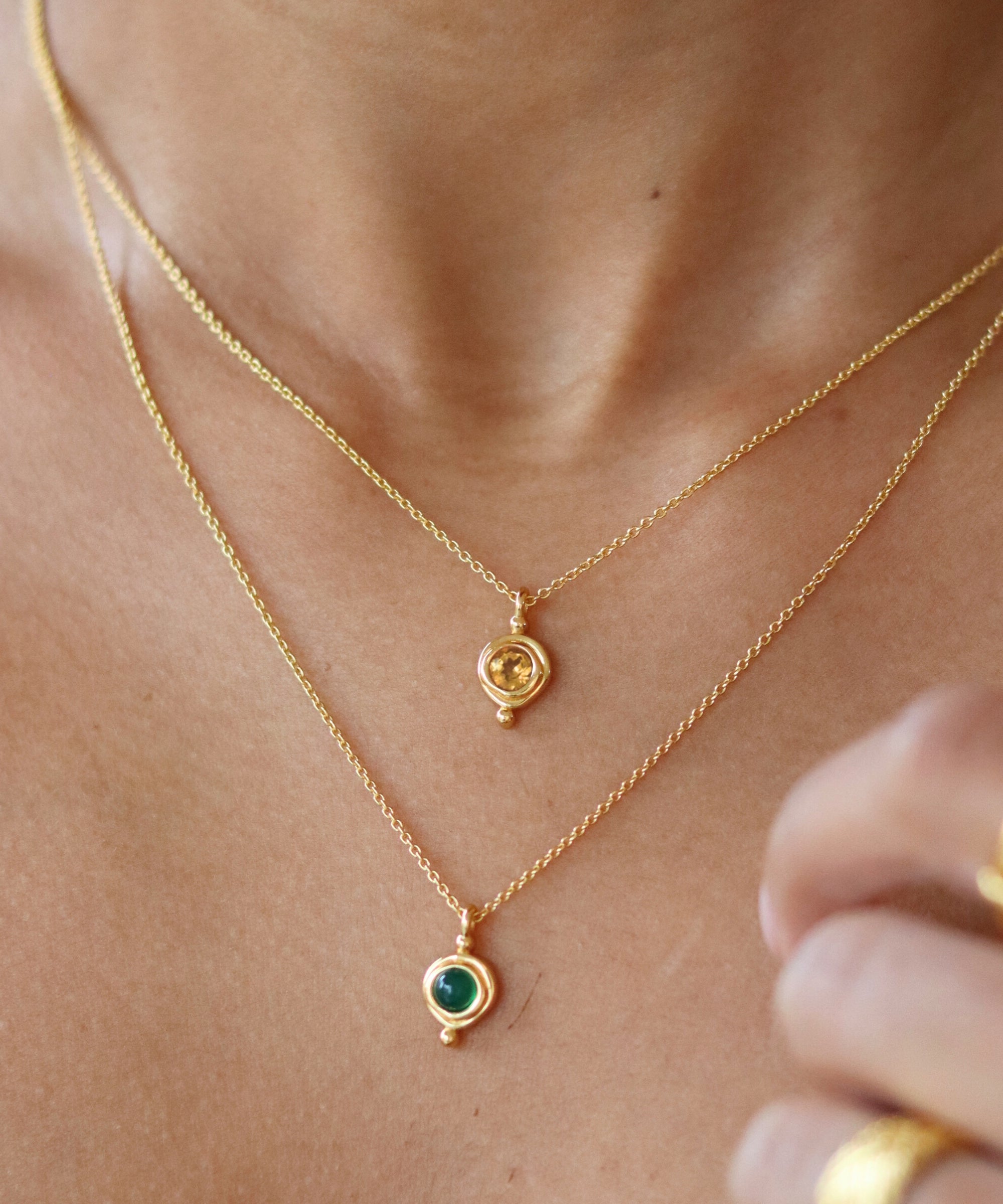 November Birthstone Pendant Necklace | Ottoman Hands Jewellery