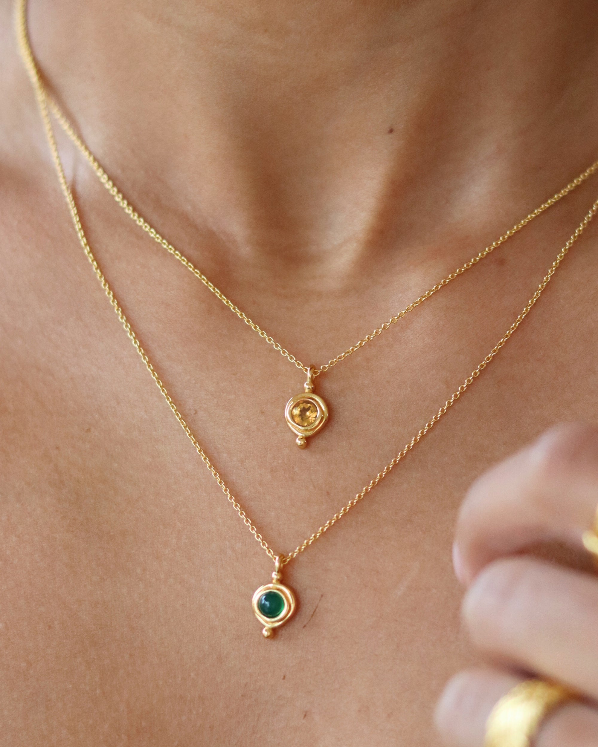 November Birthstone Pendant Necklace | Ottoman Hands Jewellery