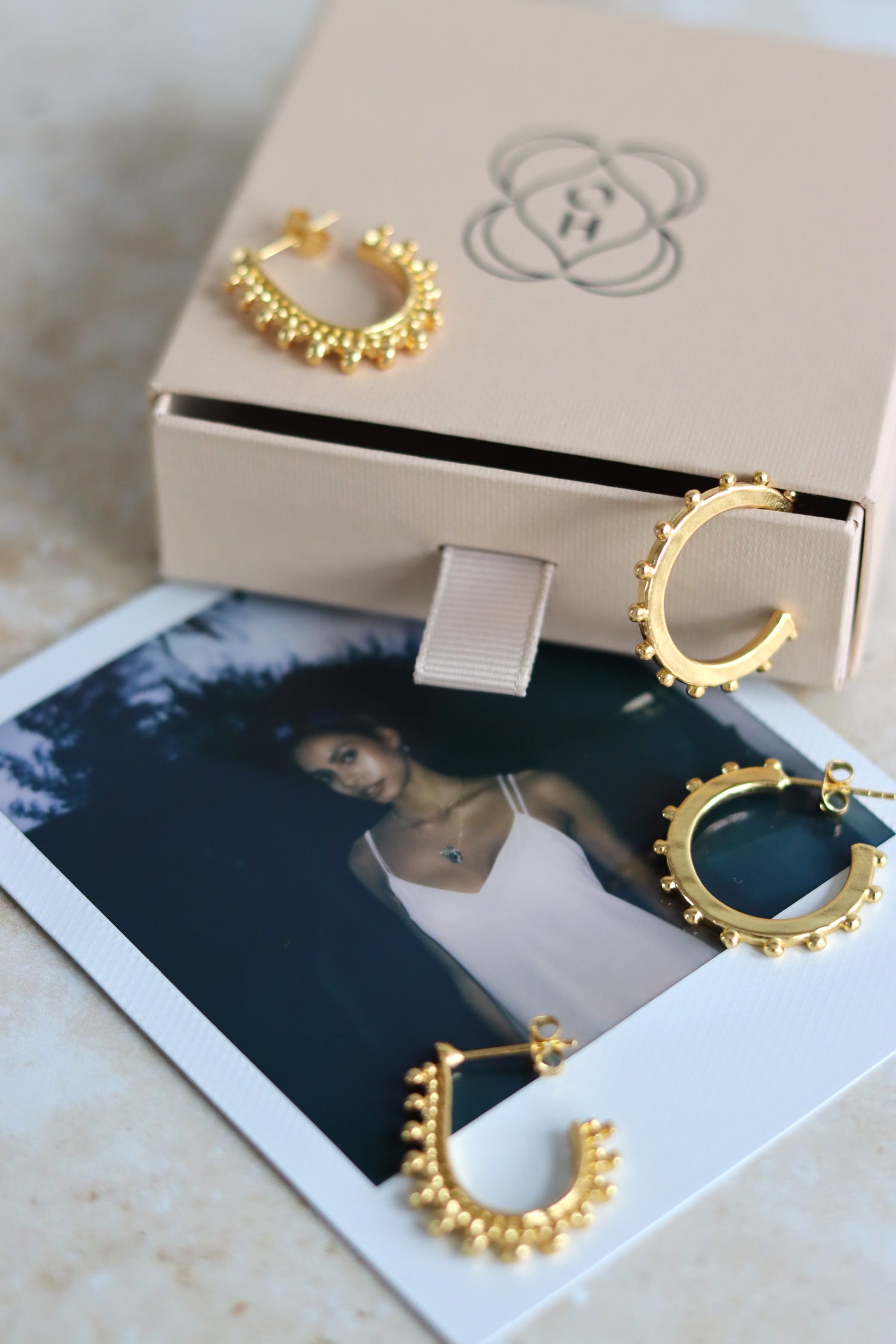 Aida Hoop Earrings | Sustainable Jewellery by Ottoman Hands