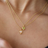 October Birthstone Pendant Necklace | Ottoman Hands Jewellery