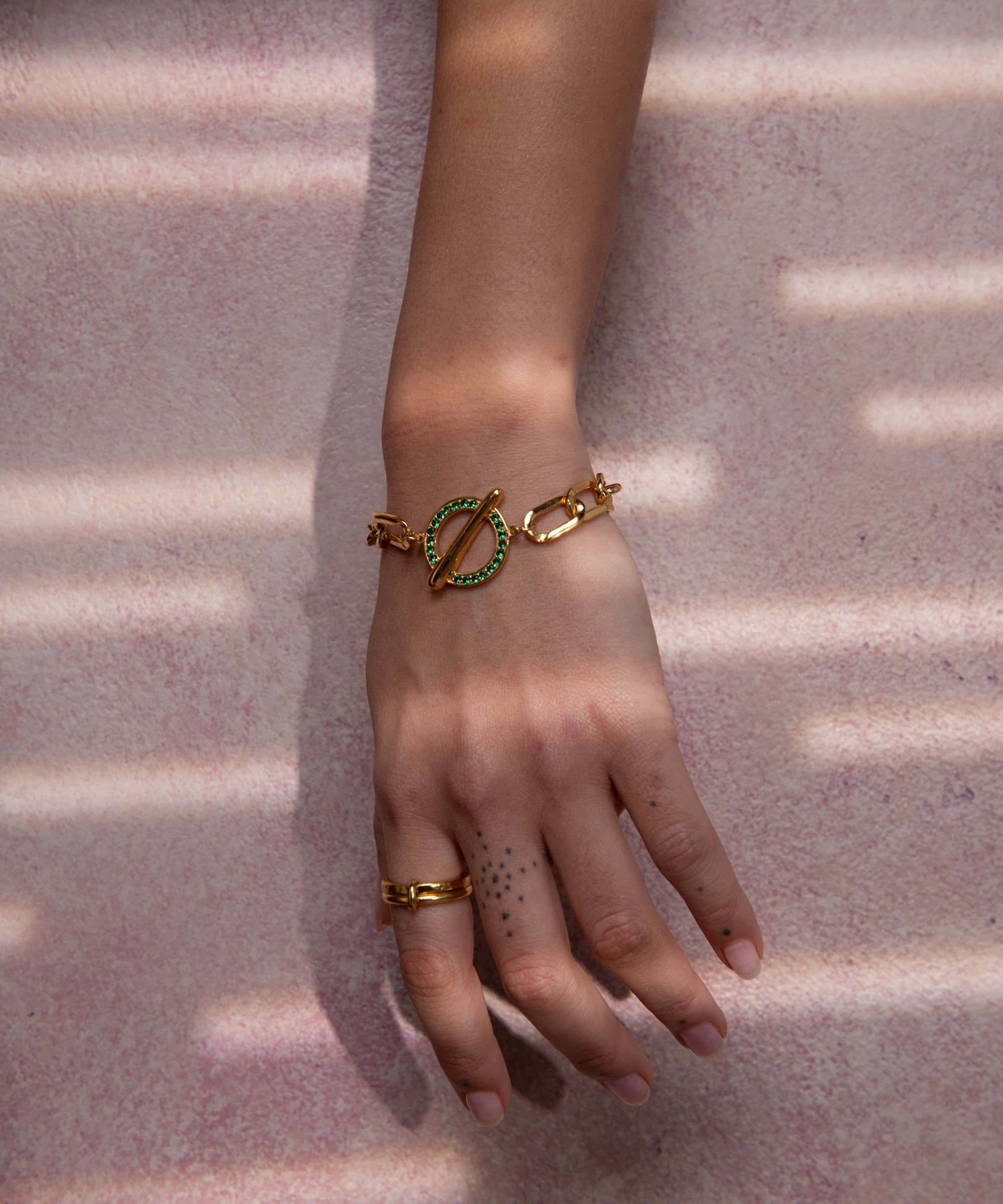 Stephanie Yeboah Yaa T-bar Chain Bracelet | Sustainable Jewellery by Ottoman Hands