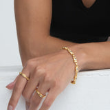 Tennis Link Stacking Ring