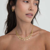 Emerald Green CZ Tennis Necklace
