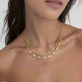 White Topaz Tennis Necklace | Sustainable Jewellery by Ottoman Hands