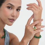 Zand Emerald Cocktail Ring