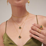 Dilara Labradorite Pendant Necklace | Sustainable Jewellery by Ottoman Hands