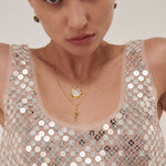 Dilara Labradorite Drop Earrings | Sustainable Jewellery by Ottoman Hands