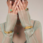 Rita Twist Cuff Bracelet | Sustainable Jewellery by Ottoman Hands