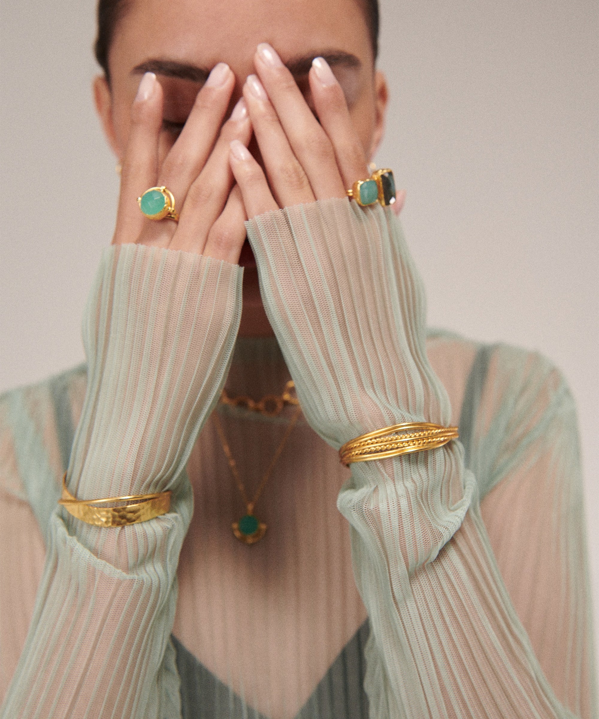 Rita Twist Cuff Bracelet | Sustainable Jewellery by Ottoman Hands