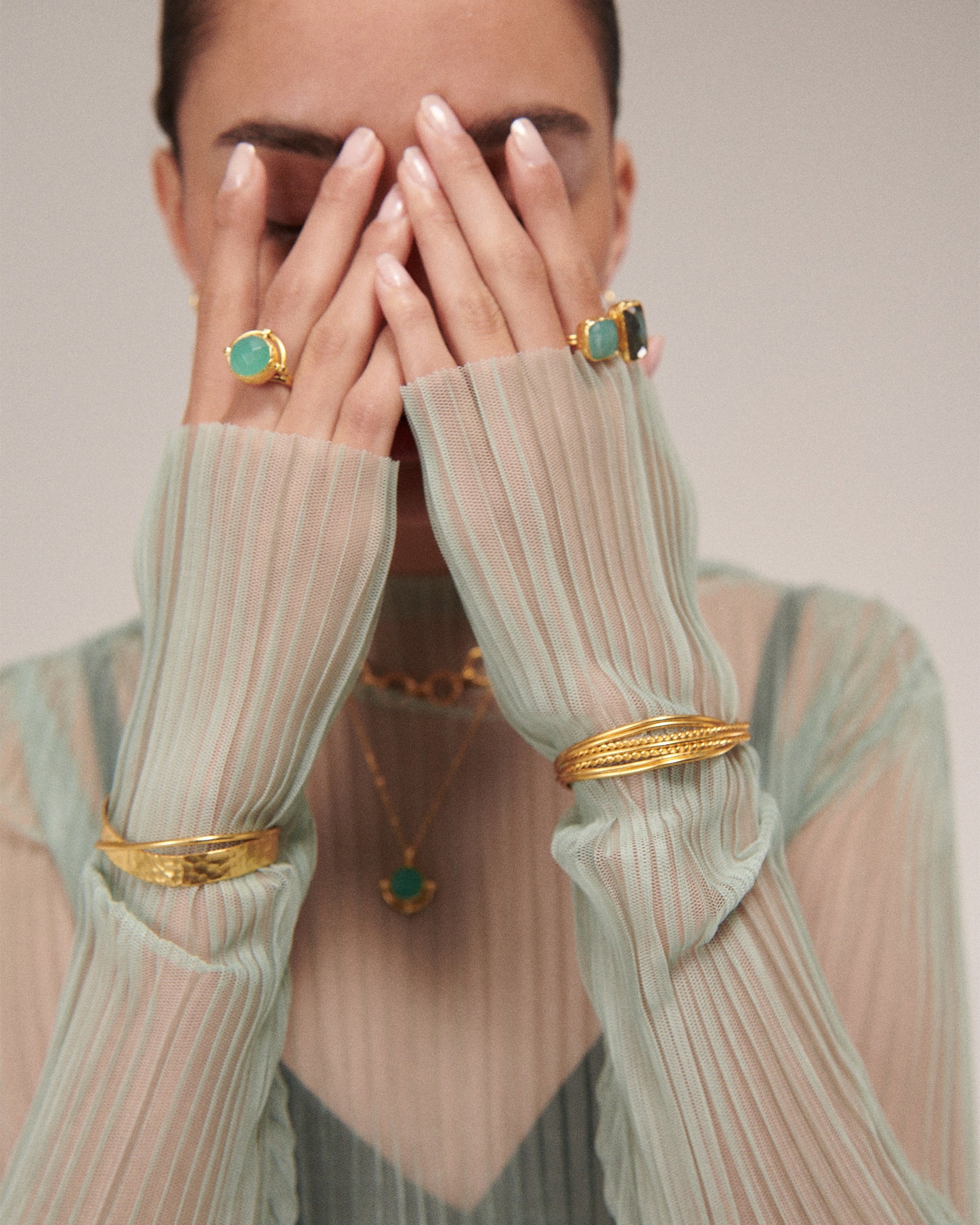Rita Twist Cuff Bracelet | Sustainable Jewellery by Ottoman Hands