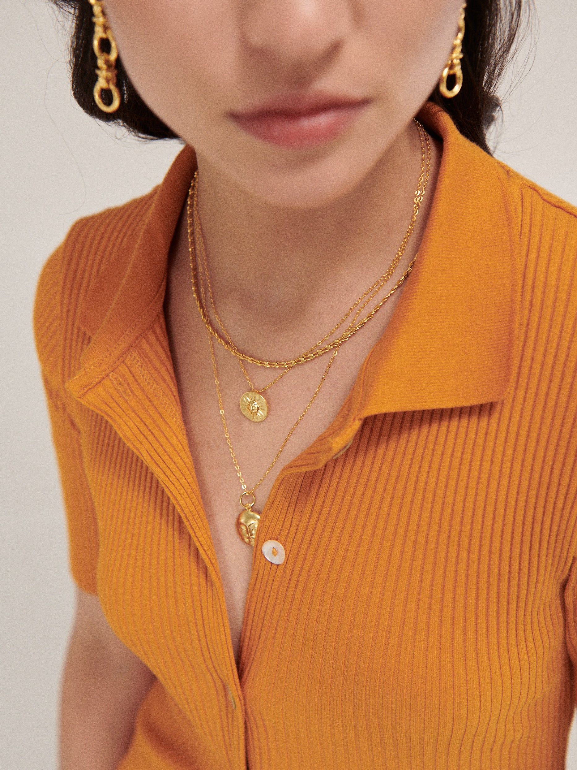 Helia Sun Pendant Necklace | Sustainable Jewellery by Ottoman Hands