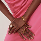 Demeter Mixed Metal Cocktail Ring | Sustainable Jewellery by Ottoman Hands
