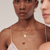 Alessa Ruby Pendant Necklace | Sustainable Jewellery by Ottoman Hands