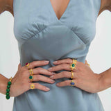 Tennis Stacking Ring Set