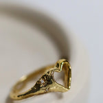 Outline Heart Stacking Ring | Ottoman Hands Jewellery