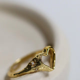 Outline Heart Stacking Ring | Ottoman Hands Jewellery
