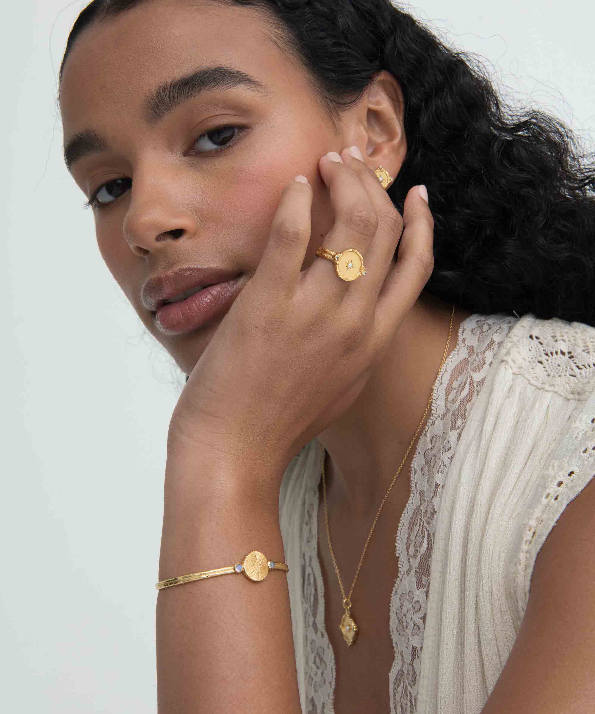 Starburst Cuff Bracelet | Sustainable Jewellery by Ottoman Hands