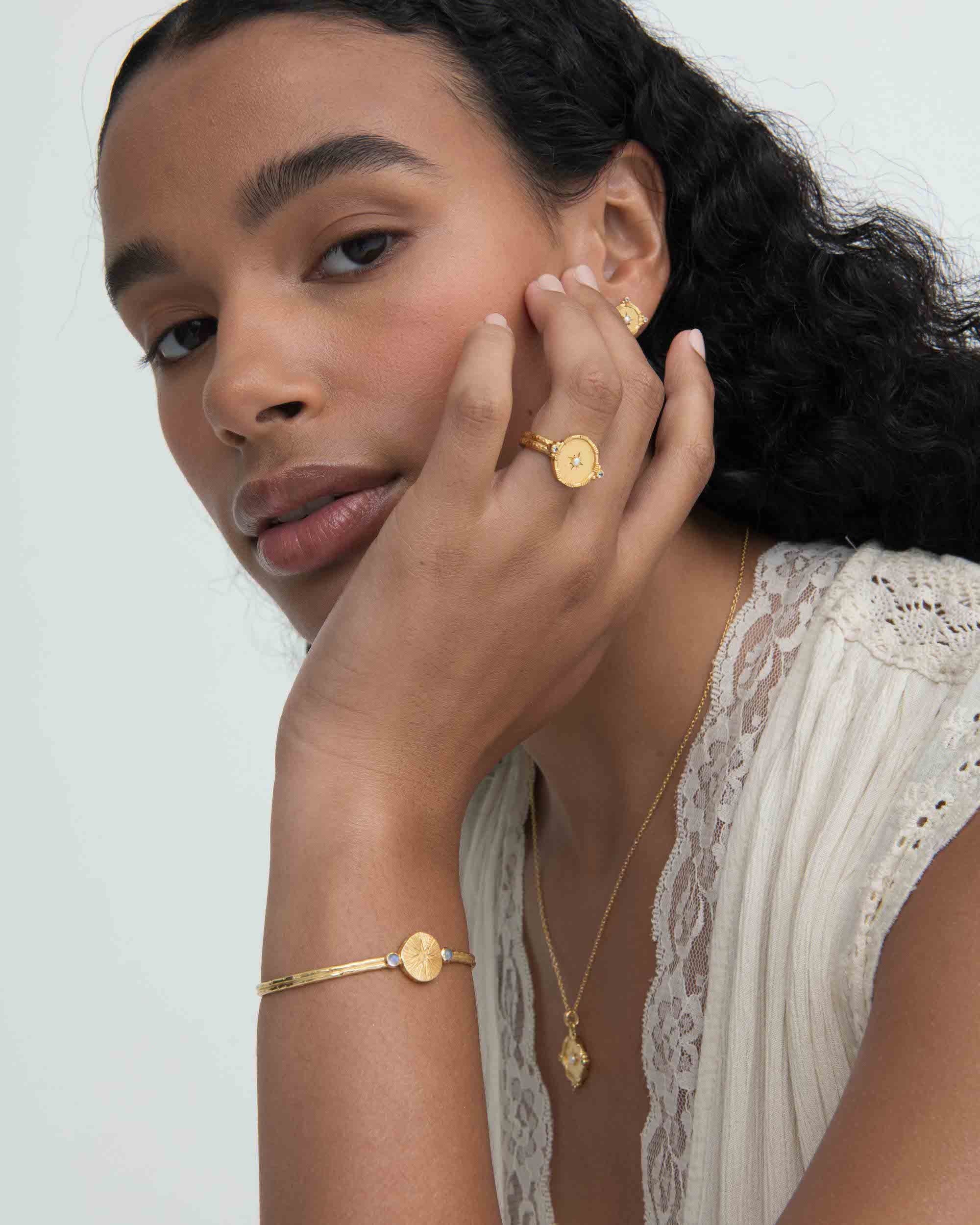 Starburst Cuff Bracelet | Sustainable Jewellery by Ottoman Hands