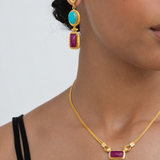 Ruby Chain Necklace | Sustainable Jewellery by Ottoman Hands
