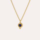 September Birthstone Pendant Necklace