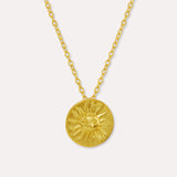 Helia Sun Pendant Necklace | Sustainable Jewellery by Ottoman Hands