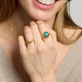 Siena Emerald Cocktail Ring