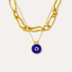 Signature Evil Eye Necklace Layering Set | Sustainable Jewellery by Ottoman Hands