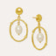 Sloane Pearl Drop Stud Earrings | Sustainable Jewellery by Ottoman Hands