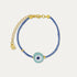Solana Evil Eye Blue Beaded Bracelet | Sustainable Jewellery by Ottoman Hands