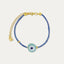 Children's Solana Evil Eye Blue Beaded Bracelet | Sustainable Jewellery by Ottoman Hands
