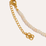 Sorel Pearl and Labradorite Beaded Necklace - Gold | Ottoman Hands Jewellery