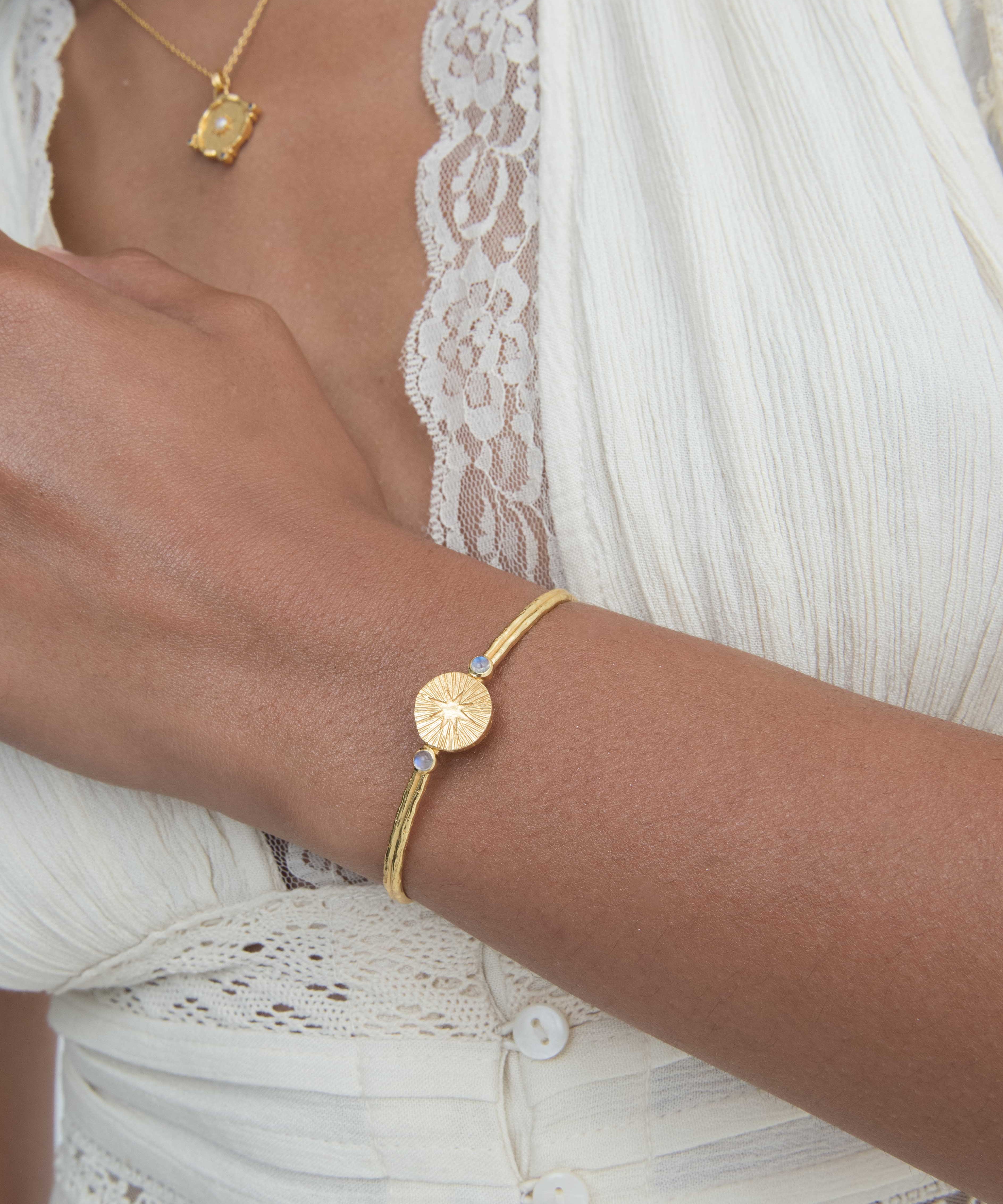 Starburst Cuff Bracelet | Sustainable Jewellery by Ottoman Hands