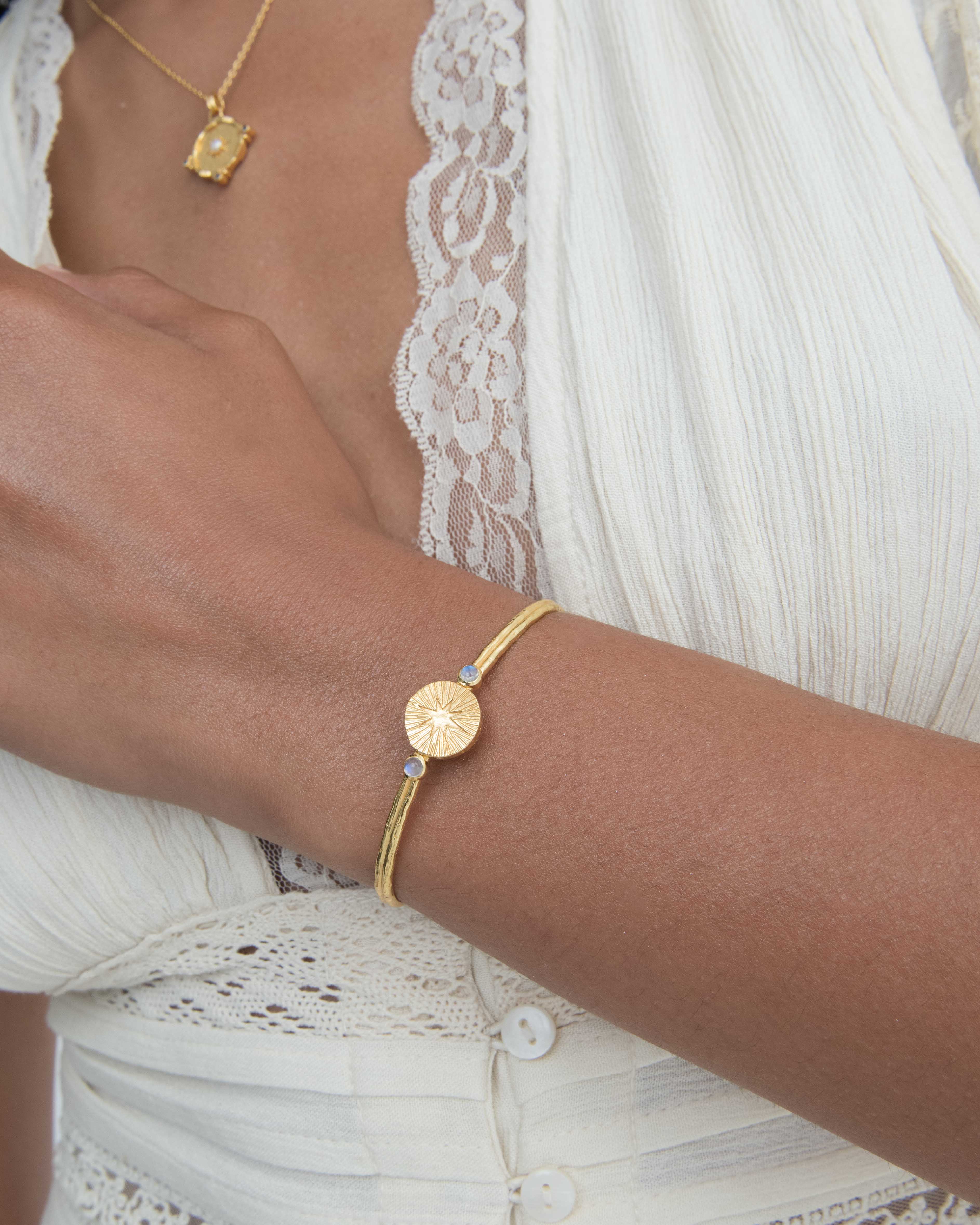 Starburst Cuff Bracelet | Sustainable Jewellery by Ottoman Hands