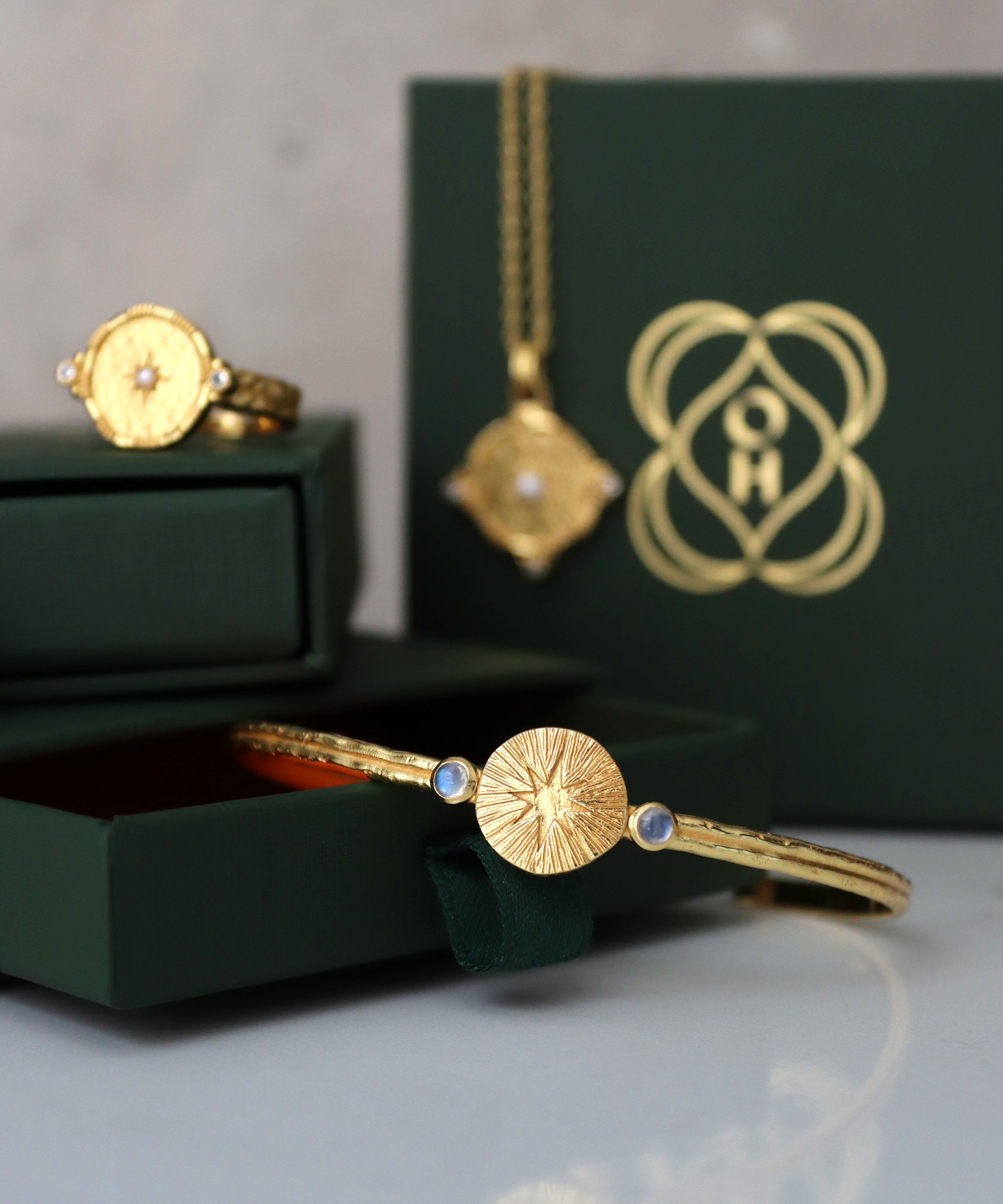 Starburst Cuff Bracelet | Sustainable Jewellery by Ottoman Hands