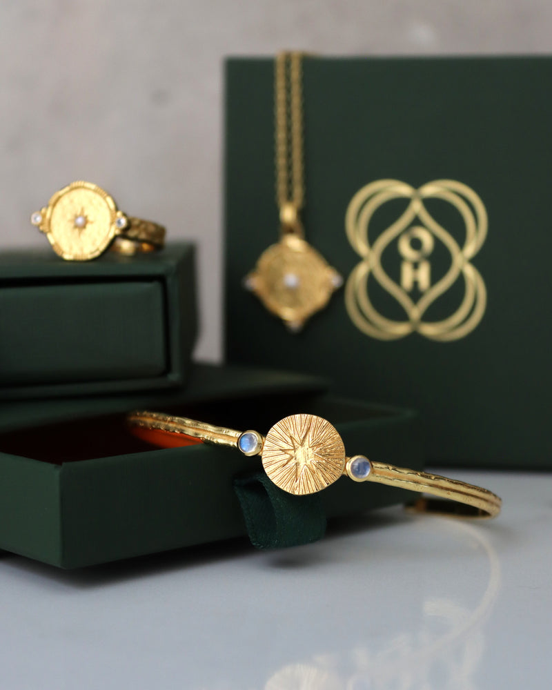 Guiding Star Cuff Bracelet | Sustainable Jewellery by Ottoman Hands