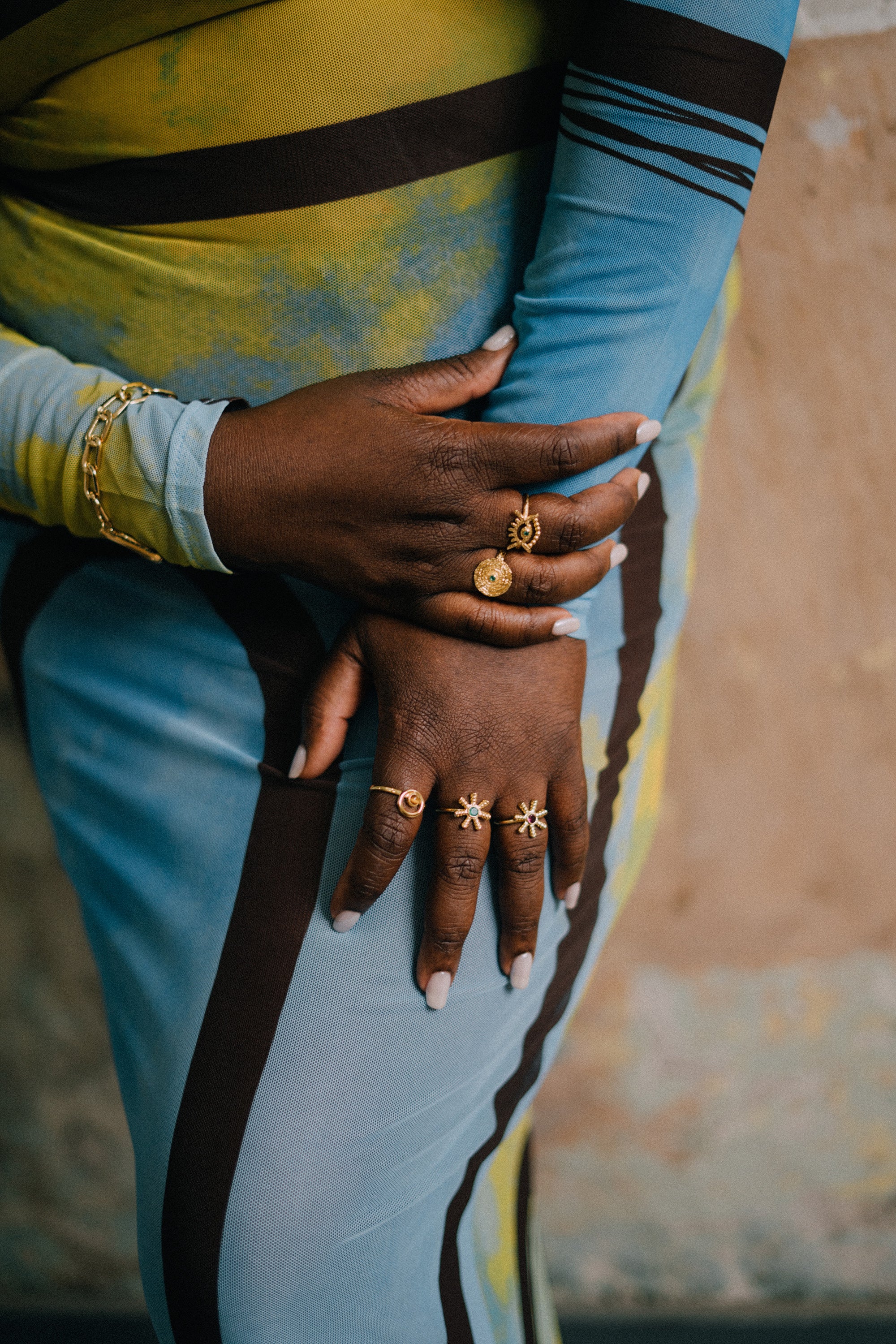 Stephanie Yeboah Mate Masie Tiger's Eye Ring | Sustainable Jewellery by Ottoman Hands