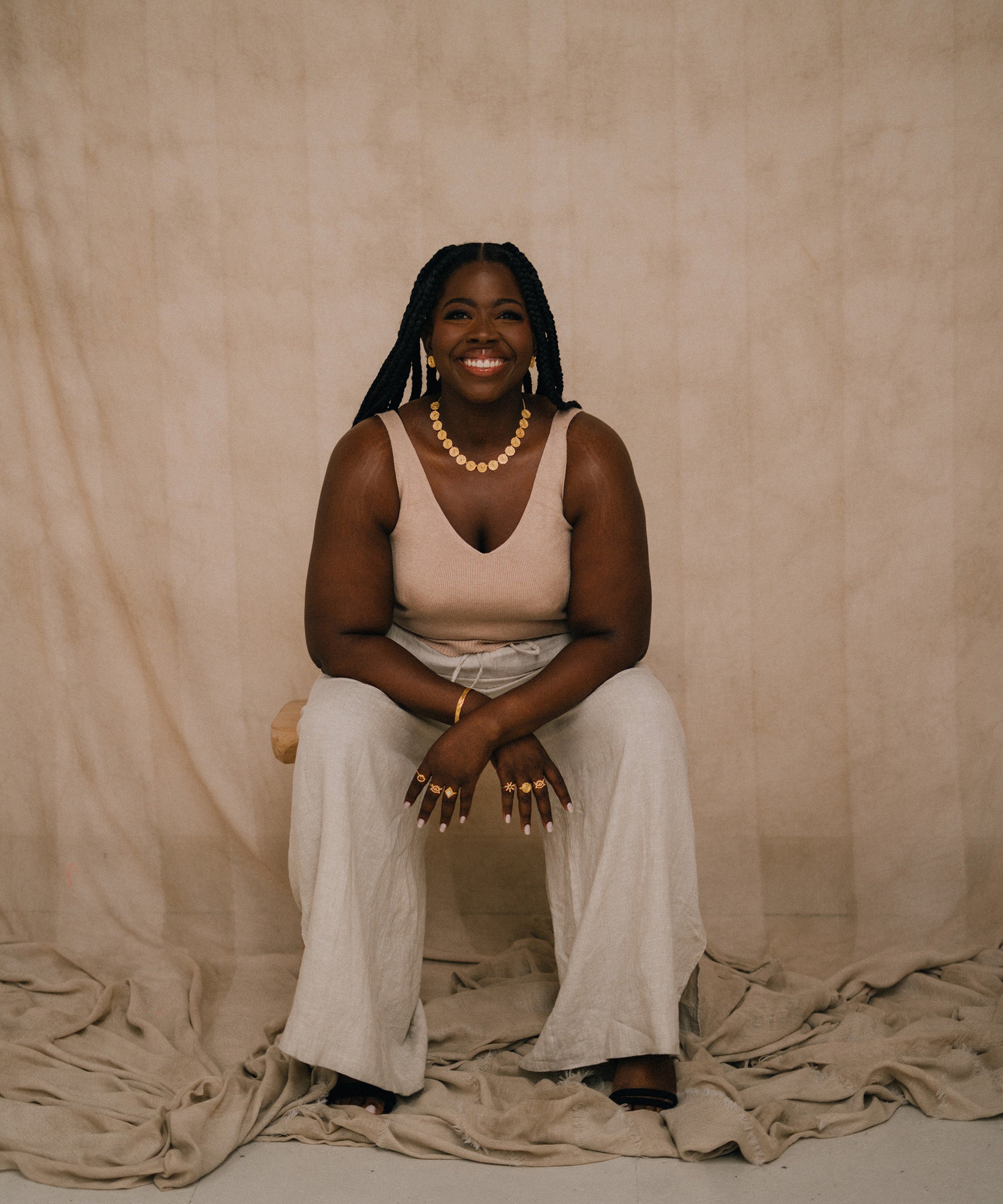 Stephanie Yeboah Adinkrahene Malachite Necklace | Sustainable Jewellery by Ottoman Hands