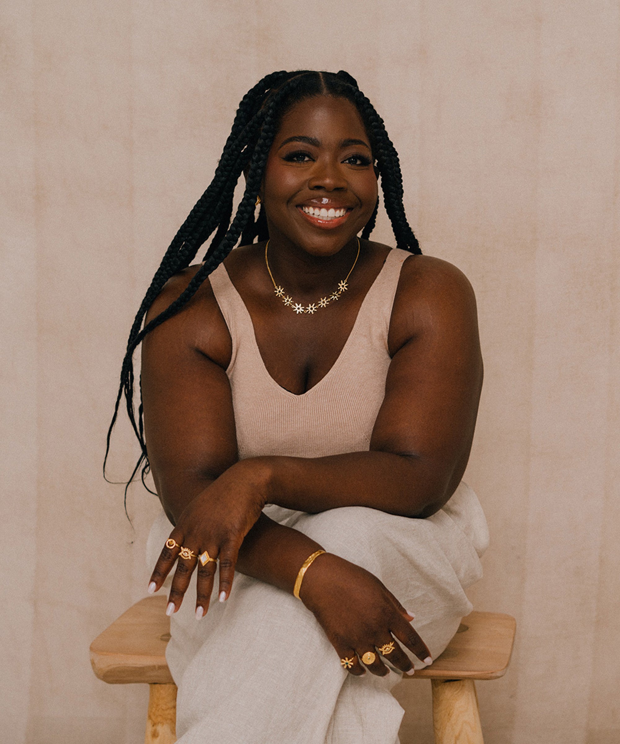 Stephanie Yeboah Nsoromma Star Necklace | Sustainable Jewellery by Ottoman Hands