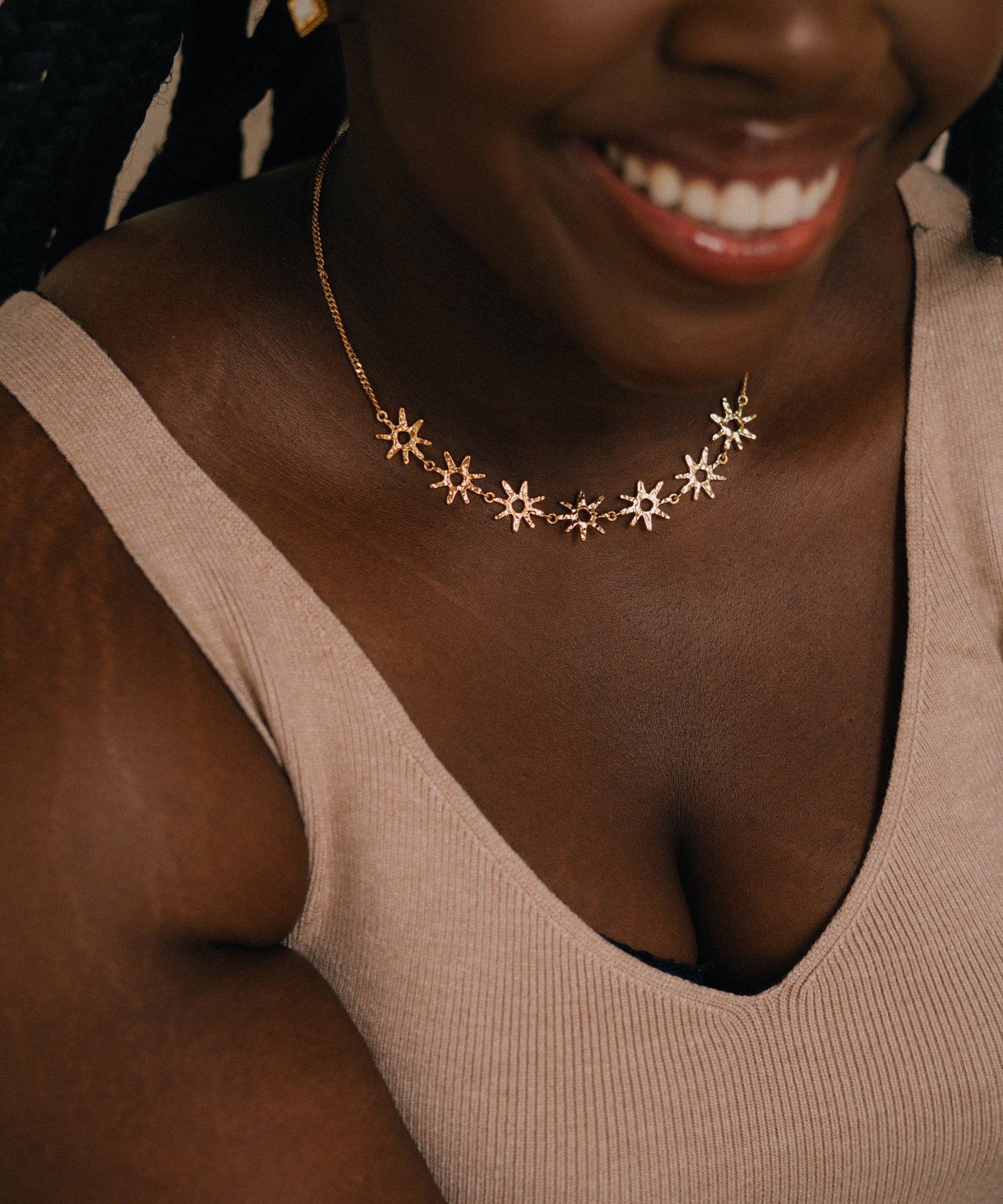 Stephanie Yeboah Nsoromma Star Necklace | Sustainable Jewellery by Ottoman Hands