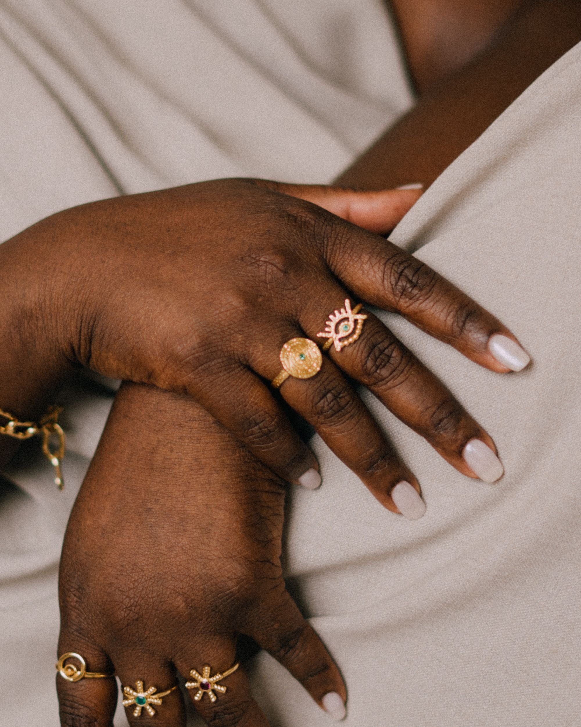 Stephanie Yeboah Stacking Ring Set | Sustainable Jewellery by Ottoman Hands