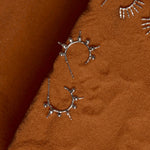 Jale Sterling Silver Hoop Earrings | Ottoman Hands Jewellery