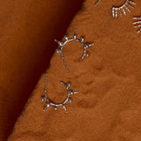 Jale Sterling Silver Hoop Earrings | Ottoman Hands Jewellery