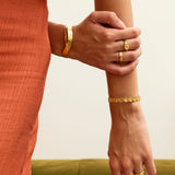 Gold Jewellery Layering Rings and Bracelets | Ottoman Hands Jewellery
